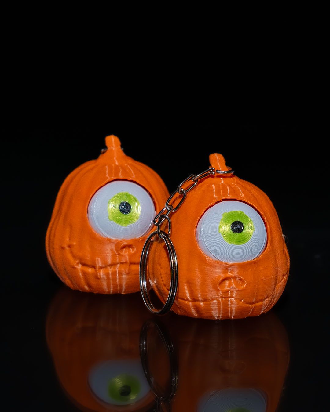 Halloween Süße Monster Bewegliche Kette Schlüsselanhänger 5CM
