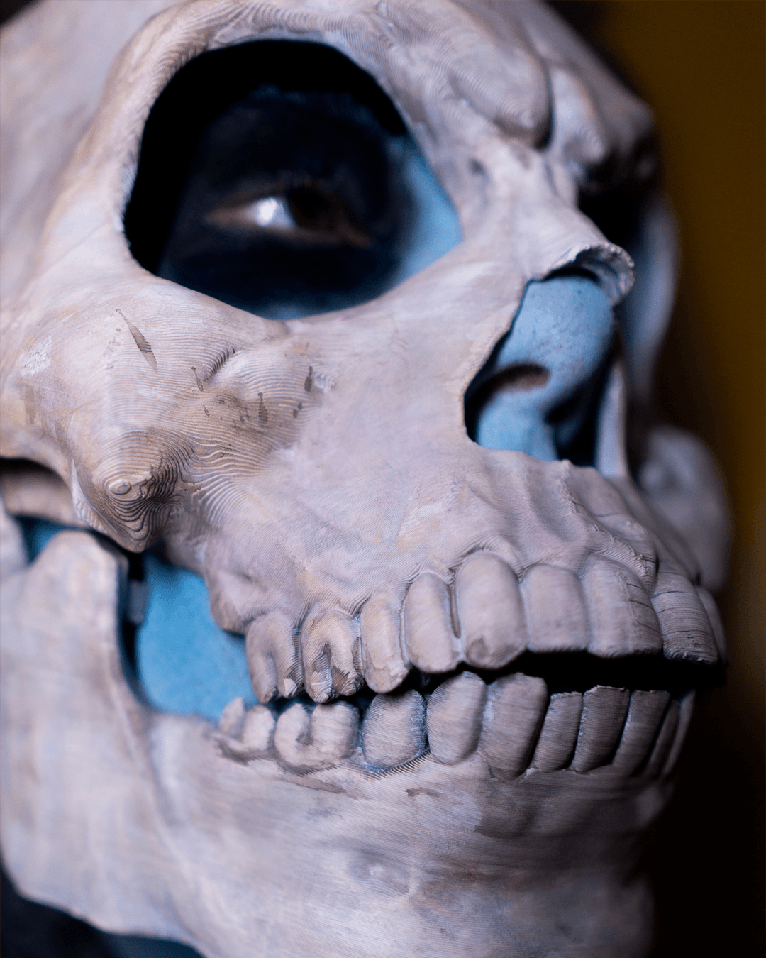 Halloween-Maske Gruseliger Totenkopf Halloween-Maske Gruseliger Totenkopf