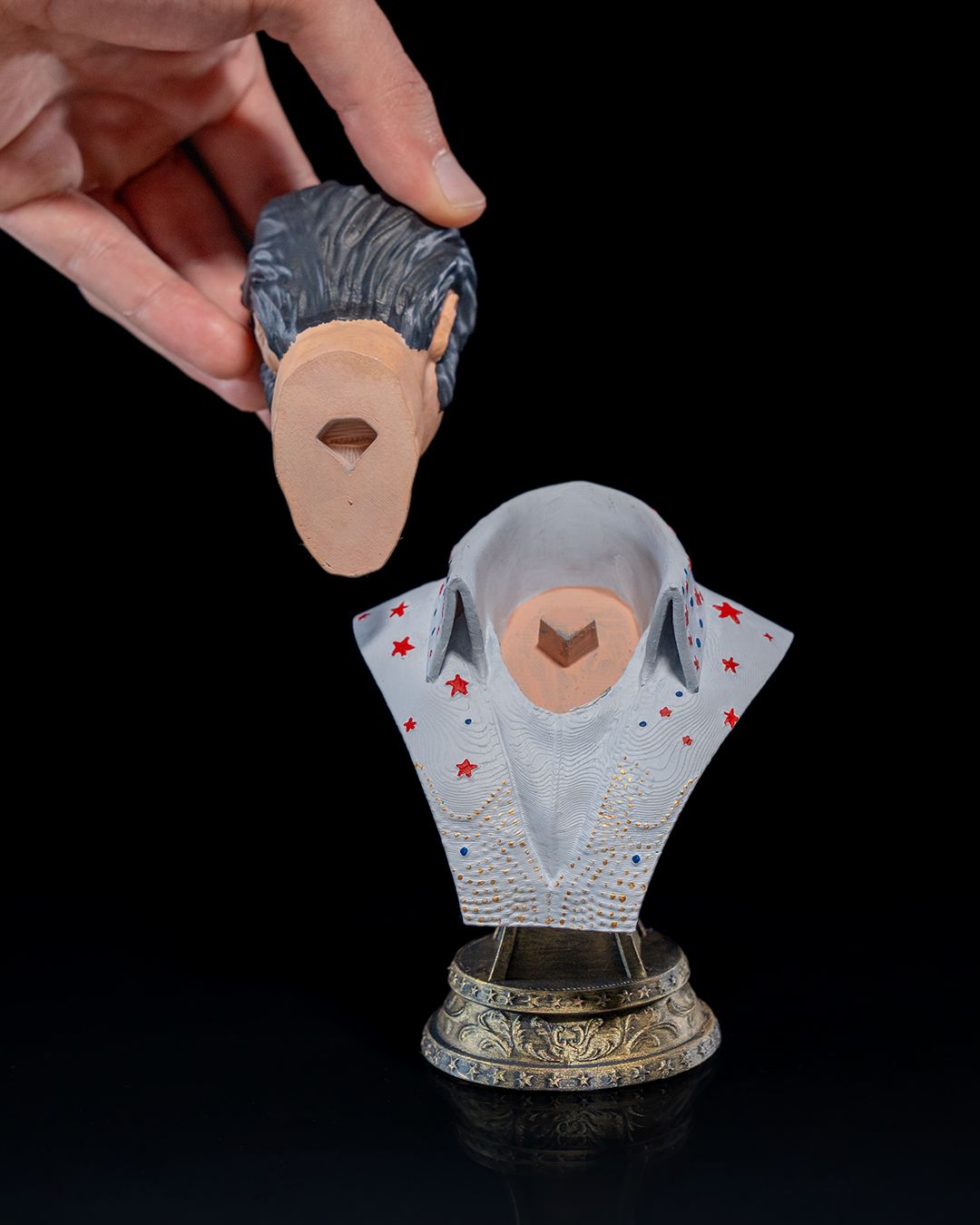 Alien Elvis Presley Figur 15CM