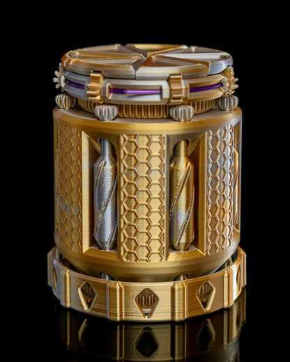 Weltraum-Drehaufbewahrungsbox 13CM