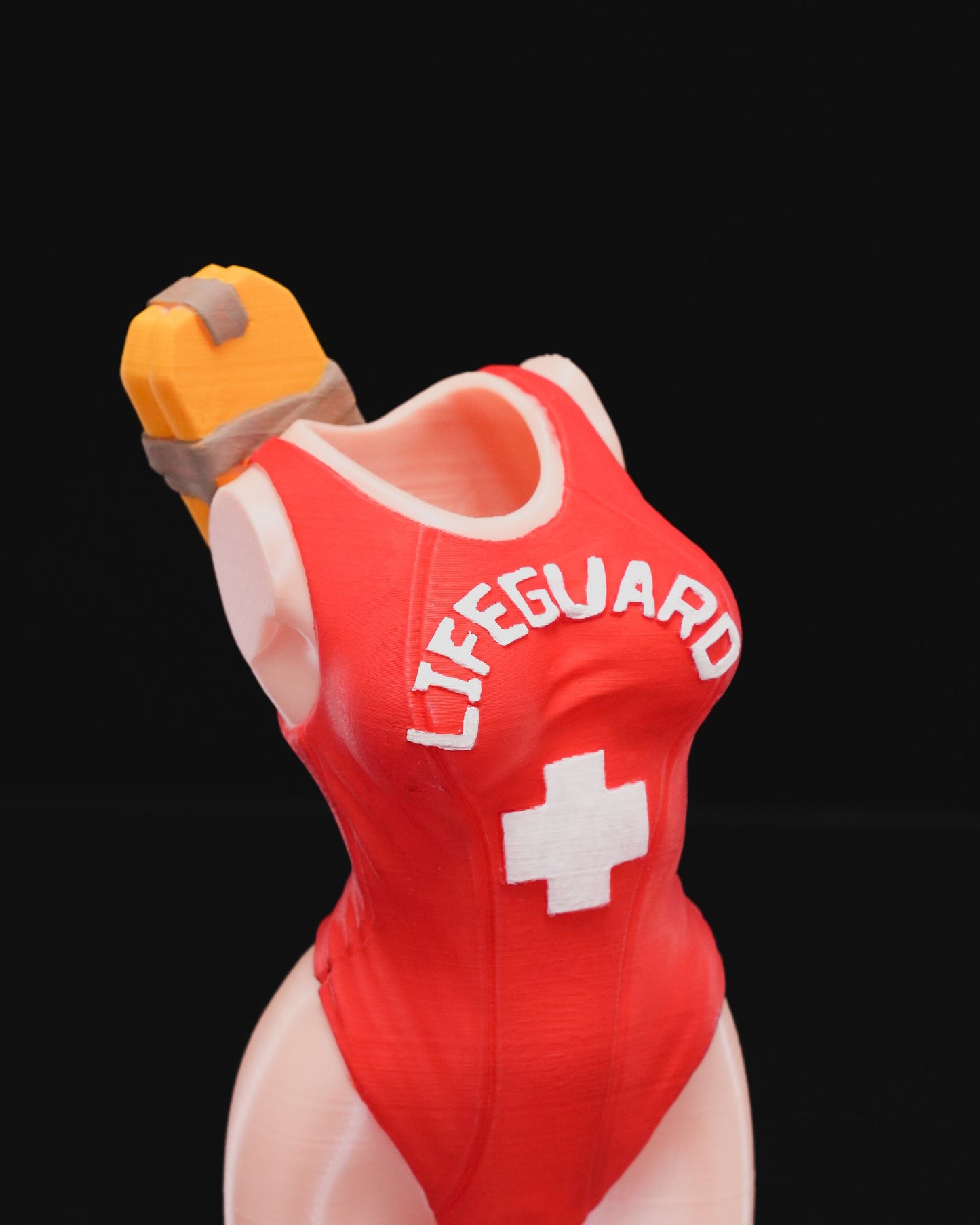 Rettungsschwimmer-Körpervase - Frau 15 cm