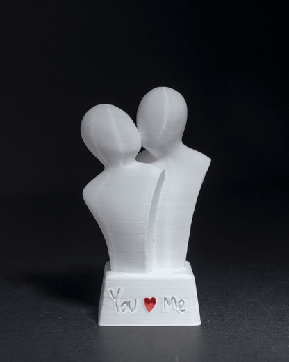 Personalisierte Romantische Valentinstagsgeschenk Paar-Skulptur Desktop Dekorationsobjekt