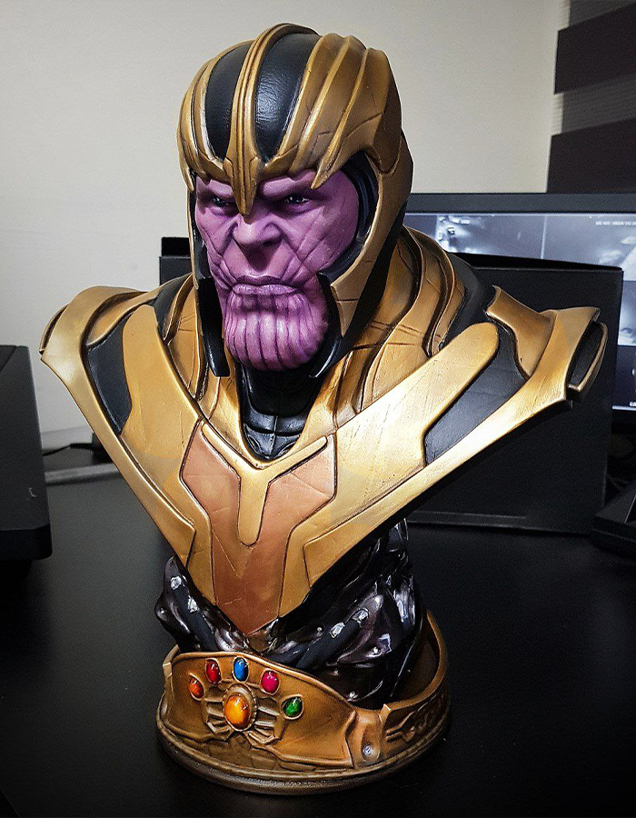Marvel Thanos Büste Der verrückte Titan Büste 15CM