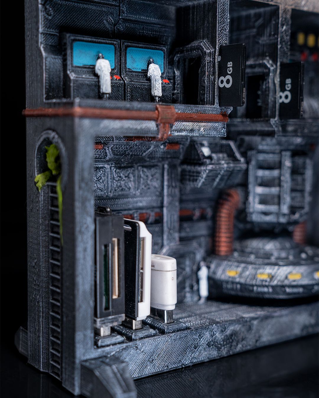 Area 51 Alien Base Diorama Area 51 27 CM BREITE