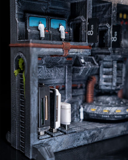 Area 51 Alien Base Diorama Area 51 27 CM BREITE