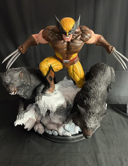 Marvel Wolverine Figur Wolverine Logan X-Men Groß 25CM