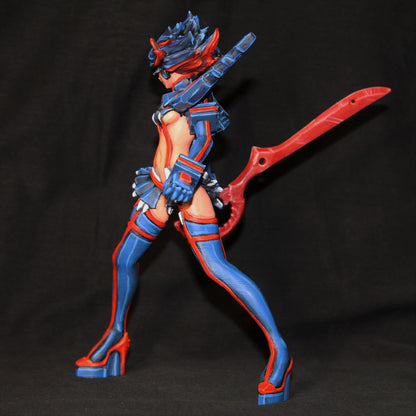 Kill la Kill Ryūko Matoi Figur Manga Bemalte Figur Große Größe 25CM