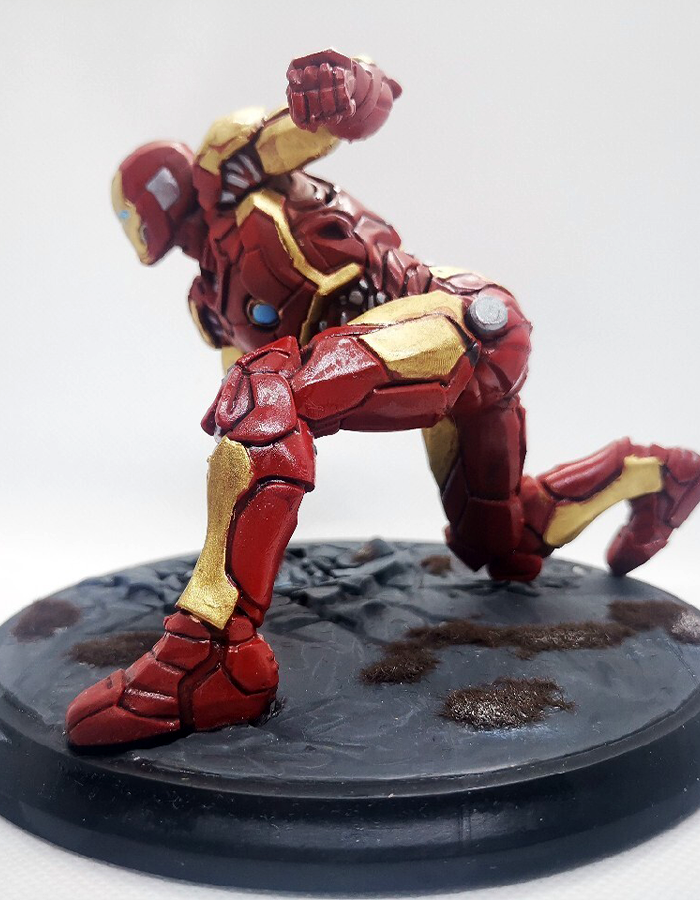 Iron Man Figur Marvel Iron Man Objekt Groß 25CM