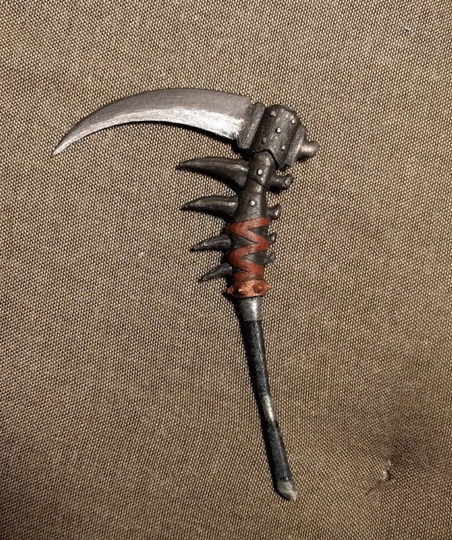 Monster Hunter Dark Scythe Bemalte Figur Monster Jäger Dunkle Sense Spielzeug