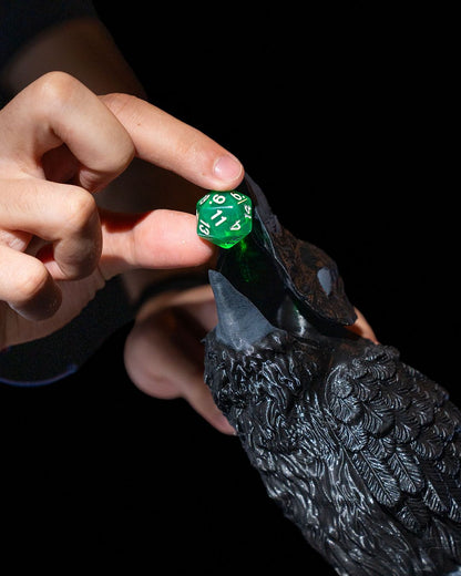 Game Of Thrones Rabe Totenkopf Beweglicher Würfelturm 25CM Groß
