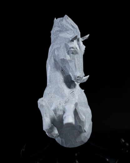 Pegasus Elegante Wandleuchte Applikation ( 20 CM HÖHE )