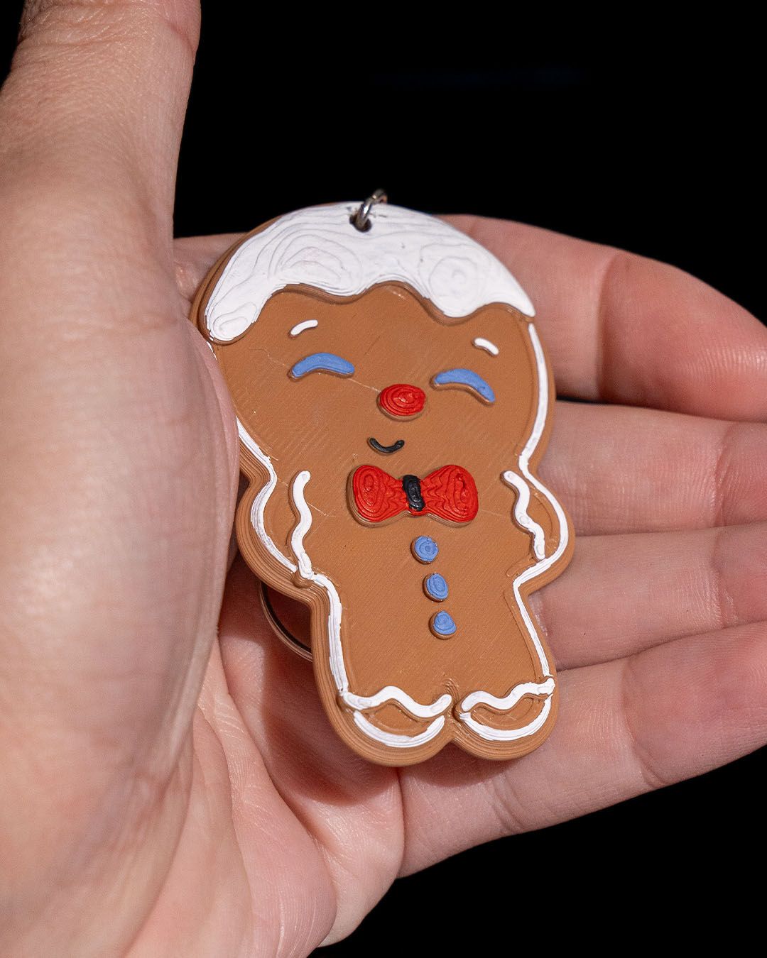 Lebkuchen Weihnachtsdeko Lebkuchen Schlüsselanhänger 7CM