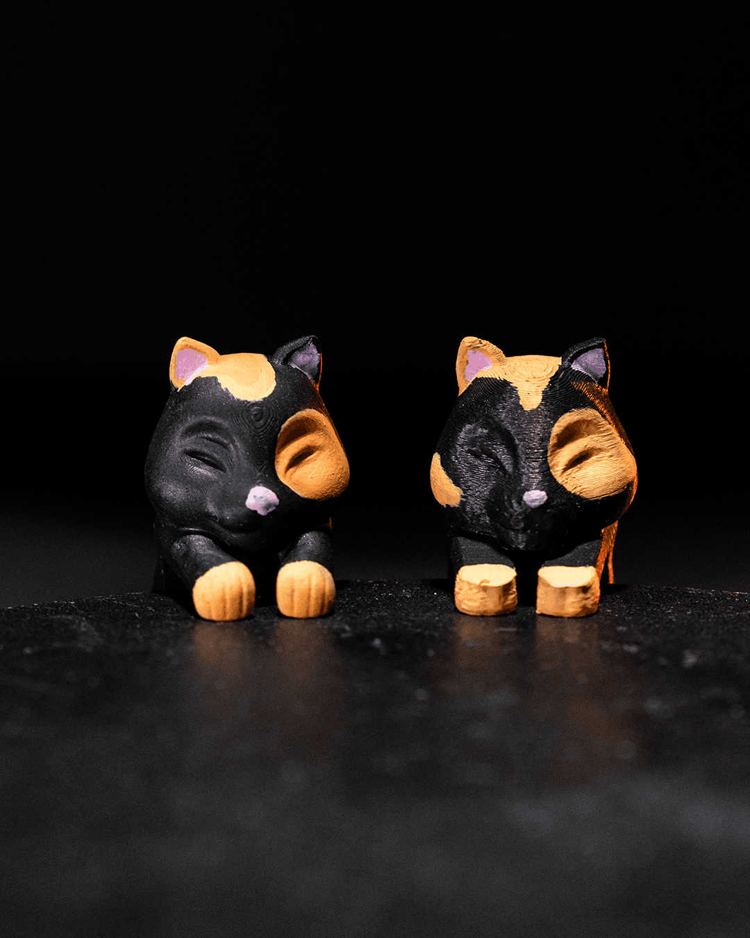 Garfield 3er Katzen-Set Monitor Deko Desktop Dekorationsobjekt