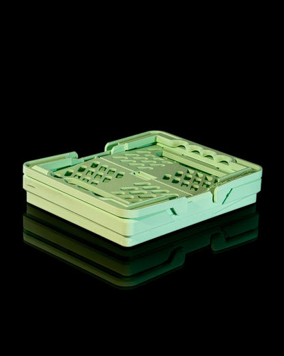 Mehrzweck-Hartplastikkiste Einkaufskorb Organizer faltbar 15CM