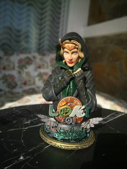 Wicked Marvel Sylvie Büste Marvel Sylvie Laufeydottir Büste Übergröße 20CM