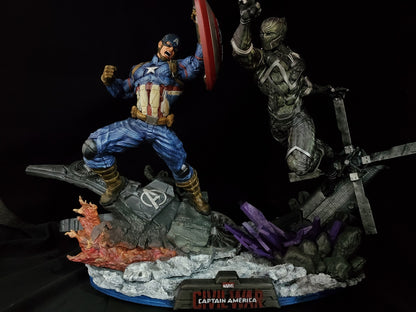 Daredevil vs Kingpin Figur Kingpin und Daredevil Kampf Objekt 25CM Großformat