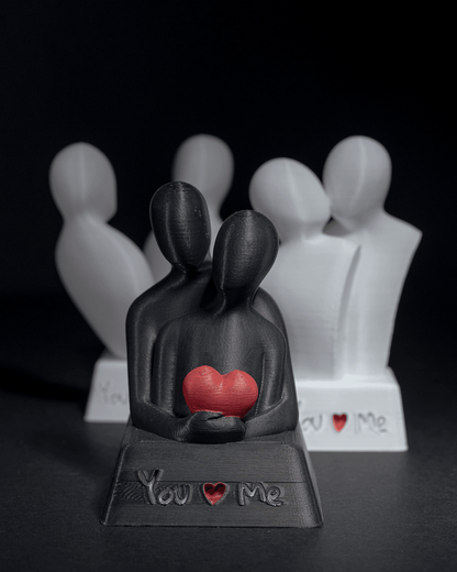 Personalisierte Romantische Valentinstagsgeschenk Paar-Skulptur Desktop Dekorationsobjekt