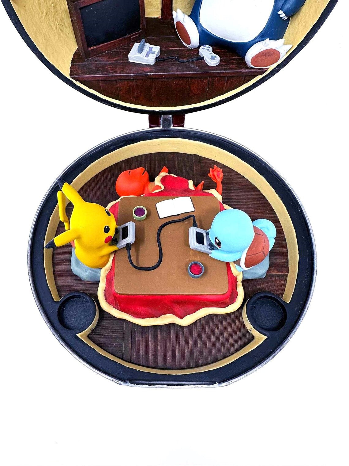Pokeball Haus Figur Pokeball Snorlax Squirtle Pikachu Figur 25CM Groß