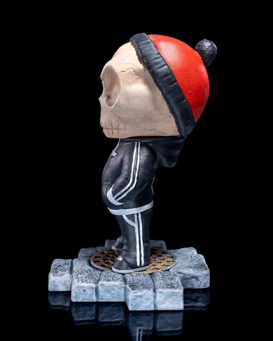 Halloween Urban Terrors – Grimmige bemalte Figur 15 cm (GROSSE AUSFÜHRUNG)