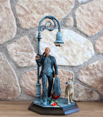 Ich bin Legende Figur I Am Legend Figur Will Smith Dekorationsobjekt 25 CM Groß
