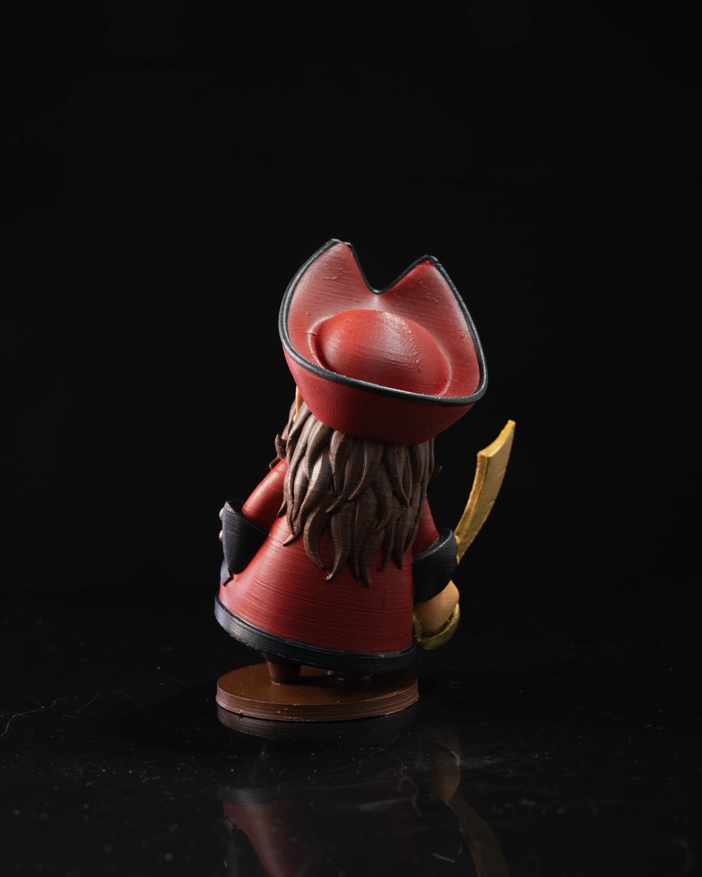 Kral Şakir Pirateninsel Piratenkapitän Goldensword Bewegliche Figur