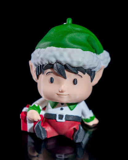 Elfen-Weihnachtsbaumschmuck Weihnachts-Elf-Christbaumschmuck 18CM