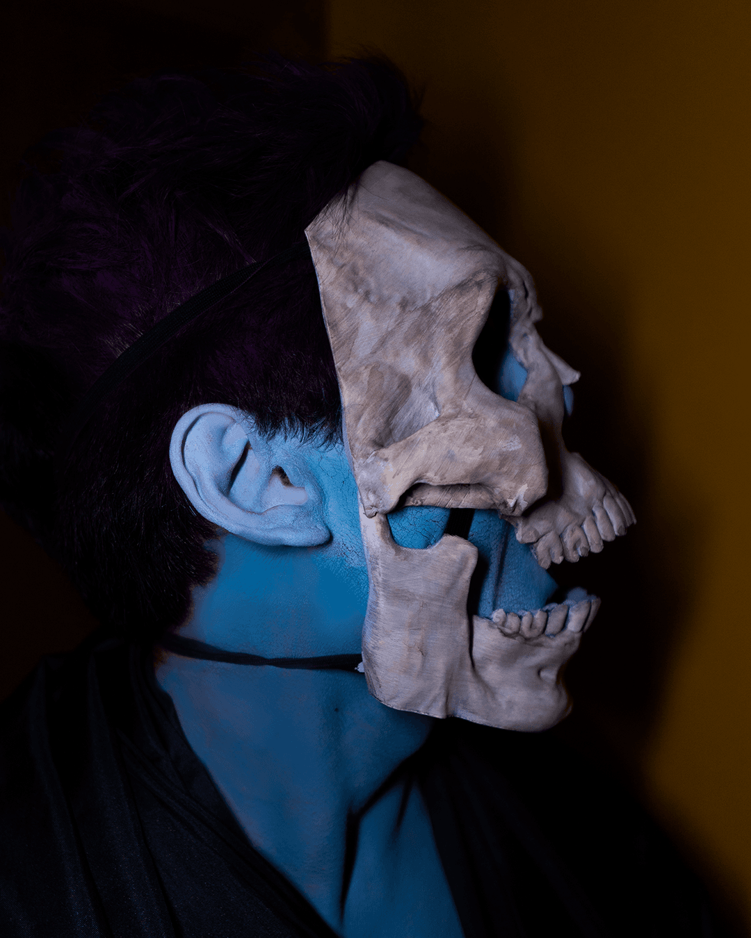 Halloween-Maske Gruseliger Totenkopf Halloween-Maske Gruseliger Totenkopf