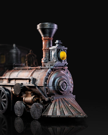 Western Lokomotive Zug Bewegliches Spielzeug Cowboy Lokomotive Zug Bewegliches Spielzeug