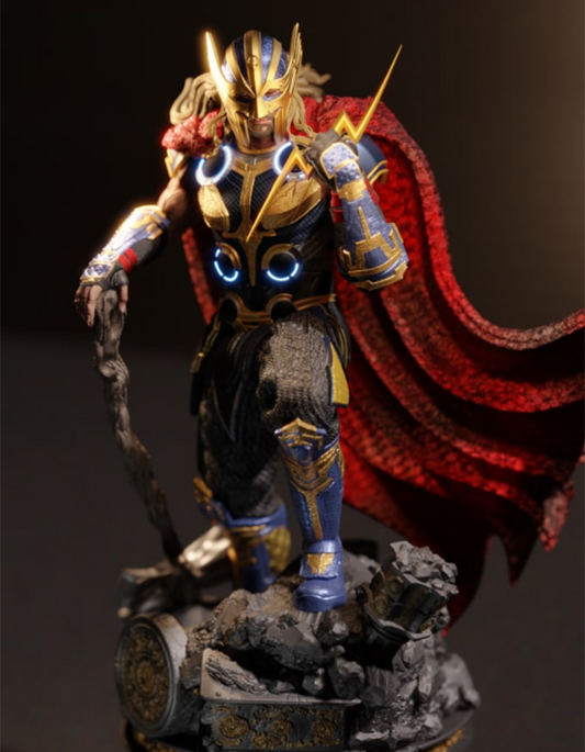 Marvel Thor Love And Thunder Boyalı Figür Thor Figür Büyük Boy 25CM