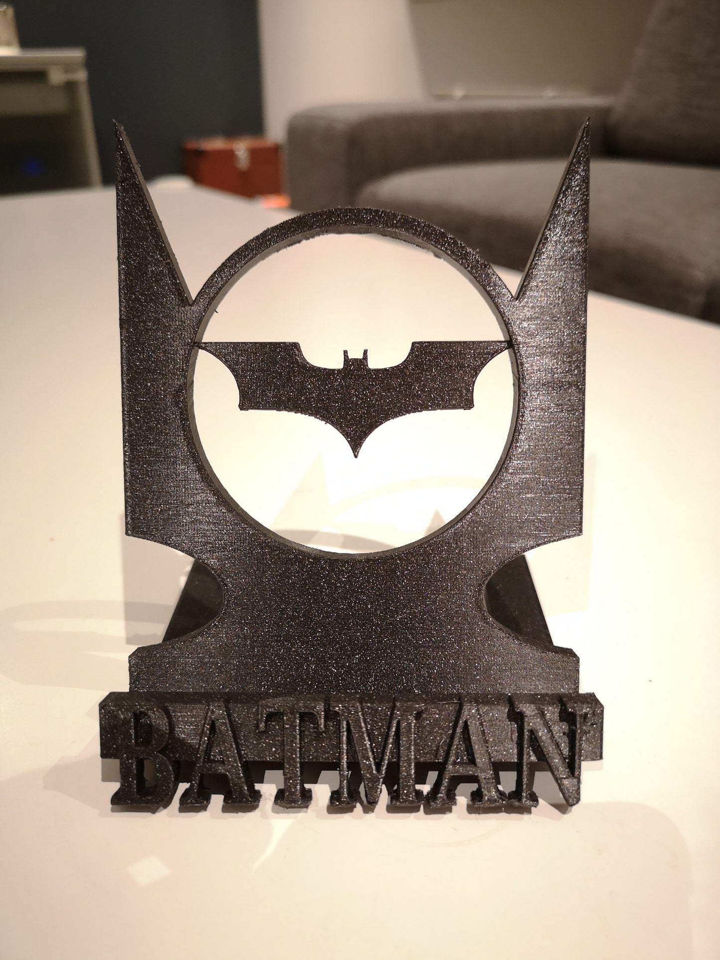 Batman Handyhalter Batman Telefonständer Batman Logo Desktop Dekorative Objekte