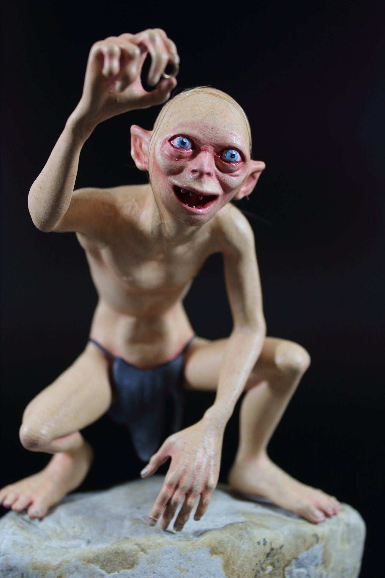 Herr der Ringe Gollum Figur Herr der Ringe Gollum Mein Schatz Objekt 25CM