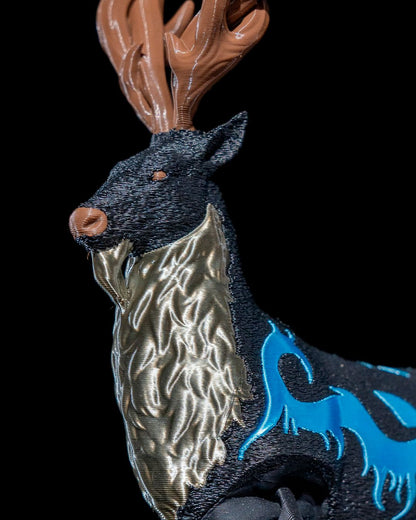 Waldhüter Bewegliche Rentierfigur 20 cm (Riesengröße)