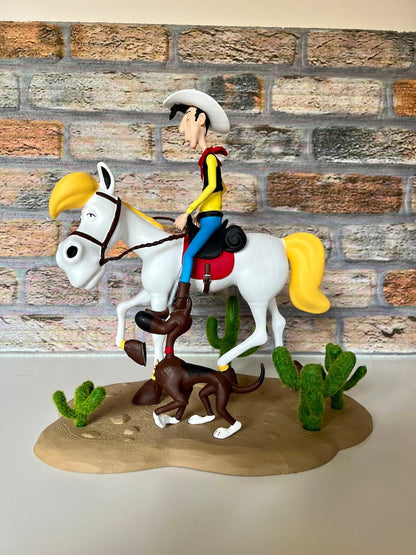 Lucky Luke Figur Red Kit Figur 25CM Groß