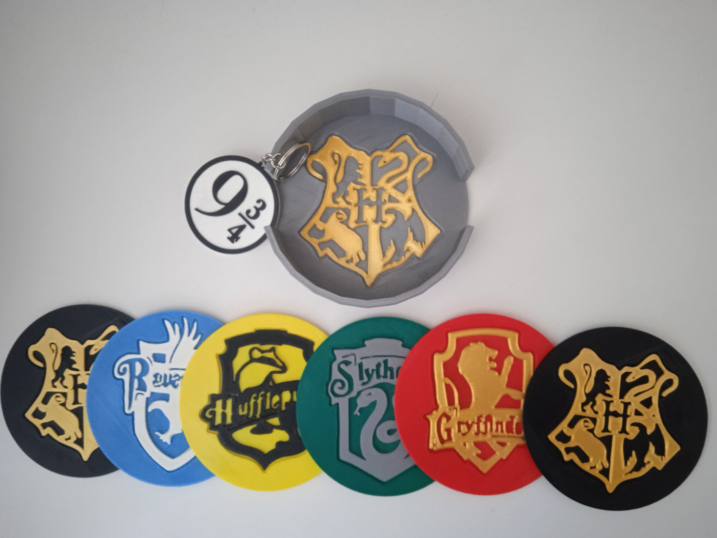 Harry Potter Hogwarts und andere Teams 5er-Untersetzer-Set