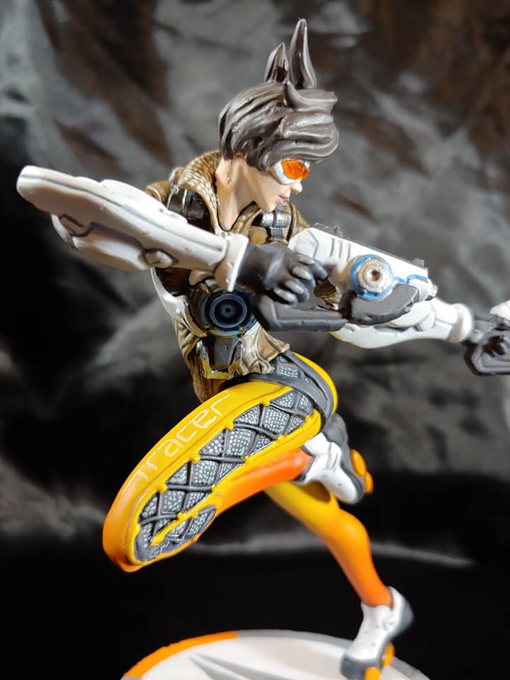 Overwatch Tracer Figur Lena Oxton Figur 25CM Groß