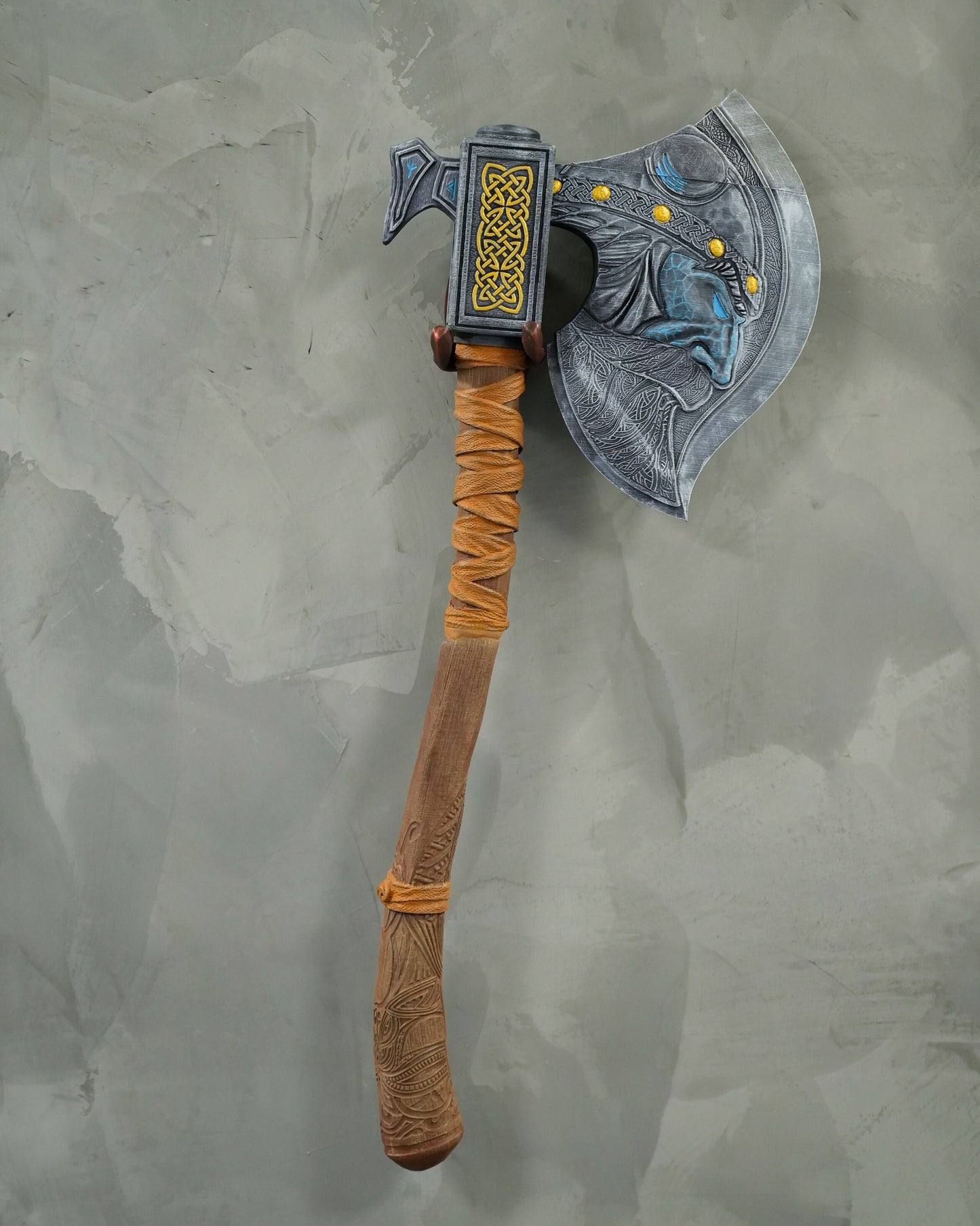 Wikinger Kriegsaxt 80 CM (ECHTE GRÖSSE)