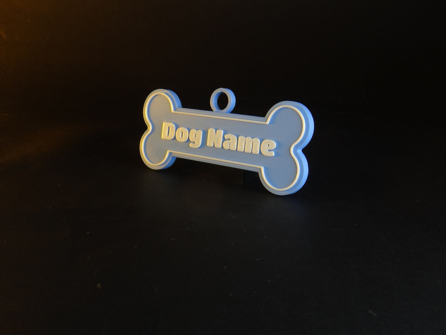 Personalisierte Hundemarke Hunde Halsband Knochen-Namensschild