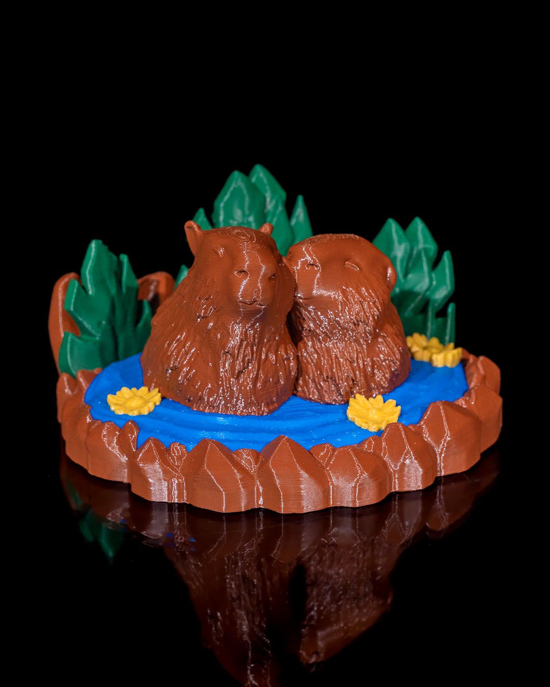 Romantisches Valentinstagsgeschenk Eichhörnchen-Paar 7CM