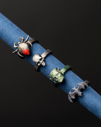 Halloween Ring 4er Set Halloween Ringe