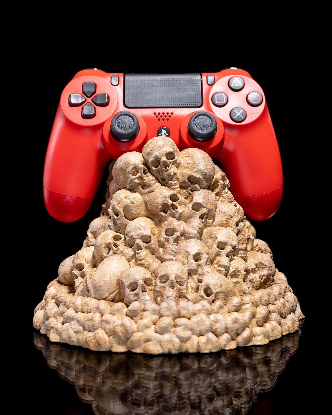 Schädel PS4-PS5 Controller-Ständer 12 CM