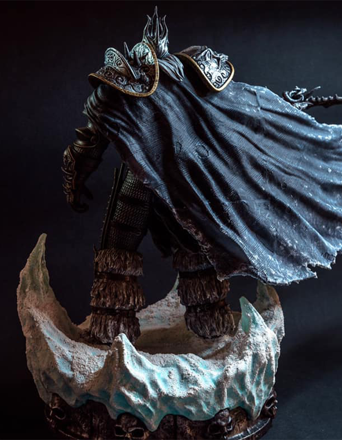 World of Warcraft Lich King Figur WOW Lich King Deko-Objekt 25CM Groß