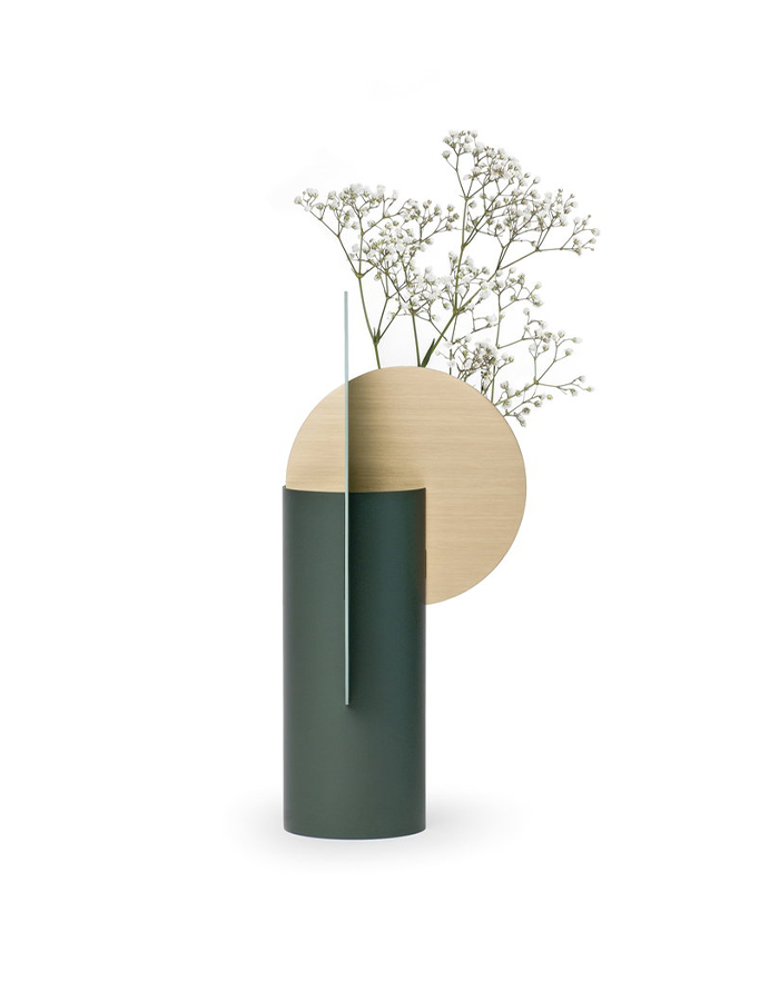 Vasyl Soyut Vase Groß 25 CM Dekoratives Hartplastik Abstraktes Vase