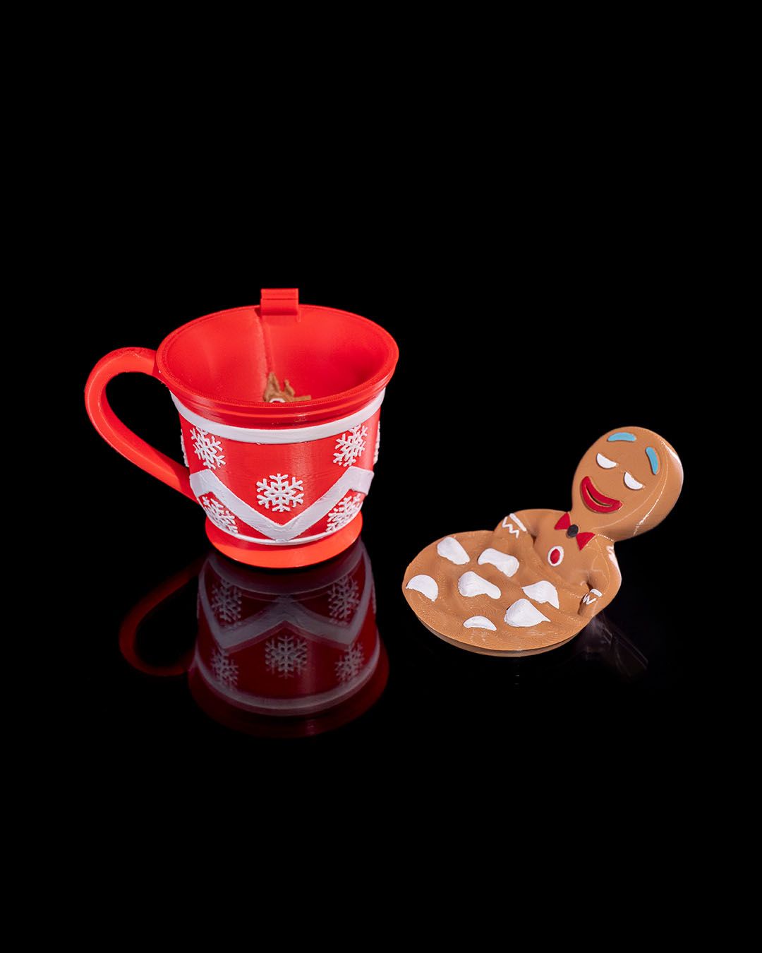 Weihnachtsgeschenk Aufbewahrungsbox Shrek Lebkuchenmann Aufbewahrungsbox 1