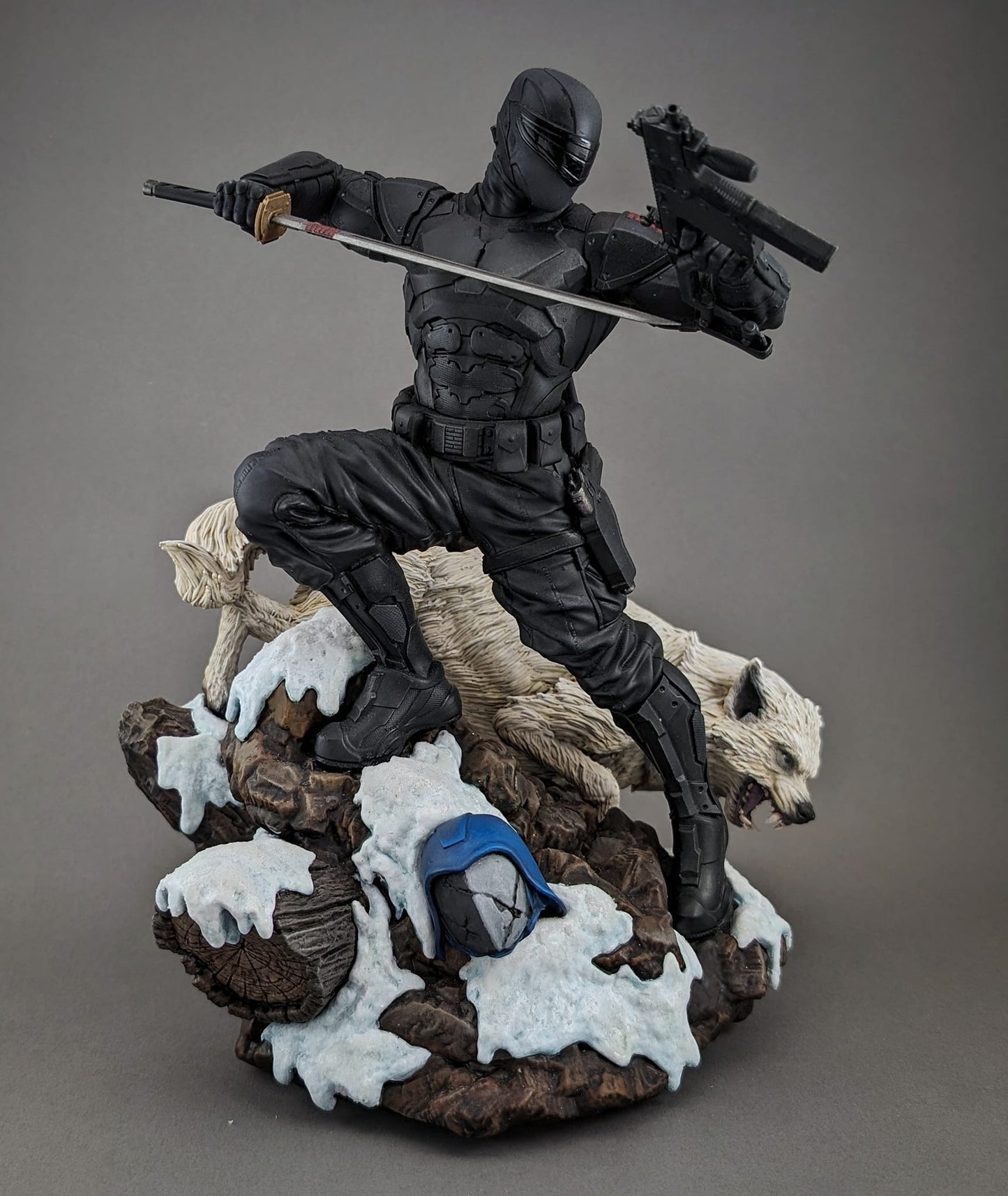 Snake Eyes G.I. Joe Figur Schlangenauge Objekt 25CM Großformat