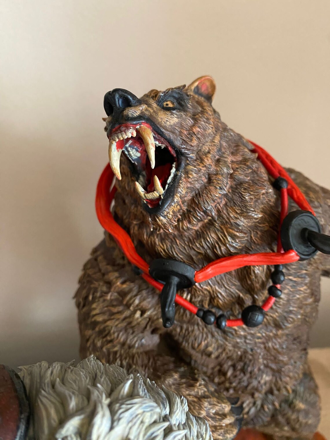 World Of Warcraft Rexxar und Misha Figur WOW Rexxar und Bär Misha Objekt 25CM Groß