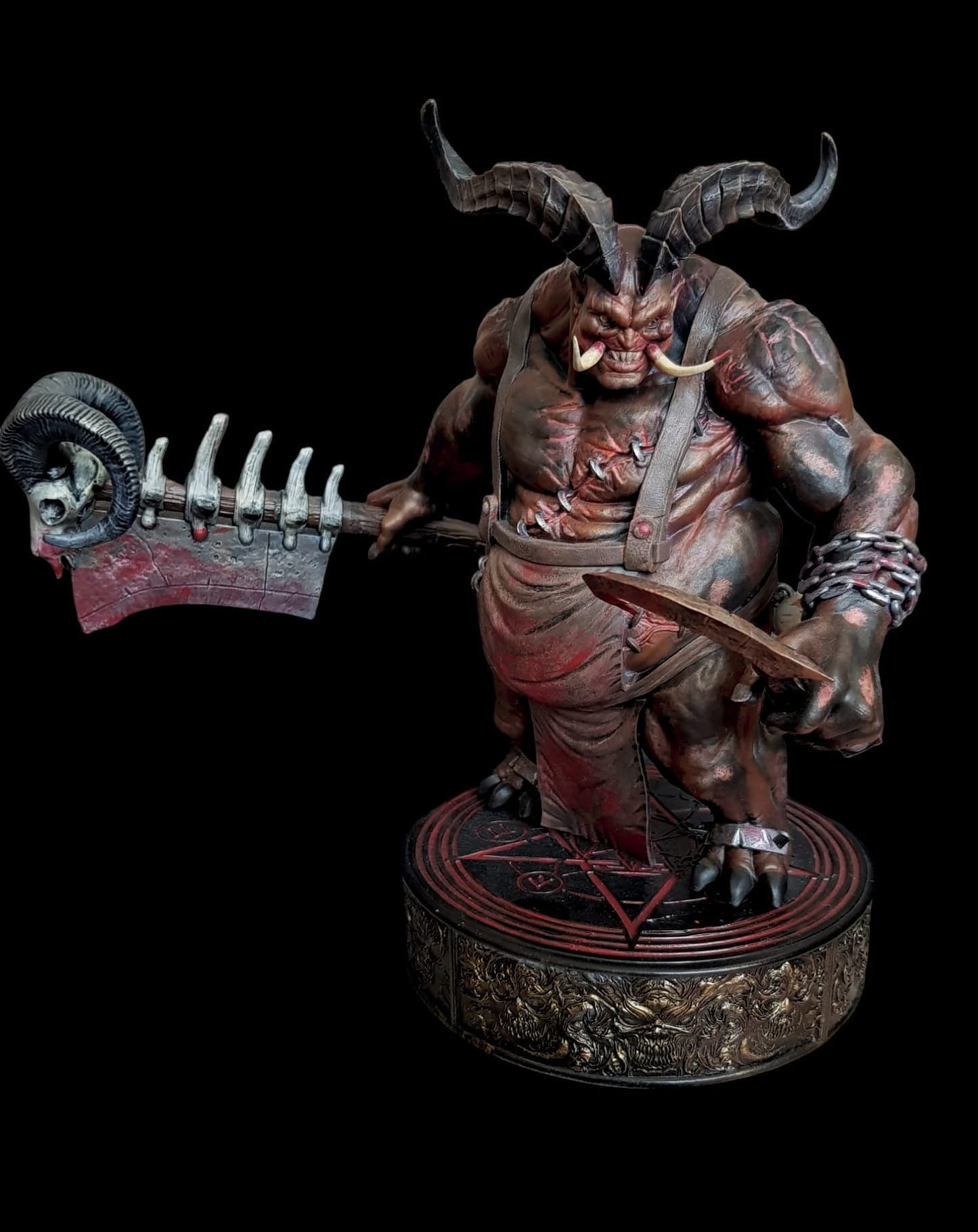 Diablo Butcher Figur Diablo I Metzger Deko-Objekt 25CM Groß
