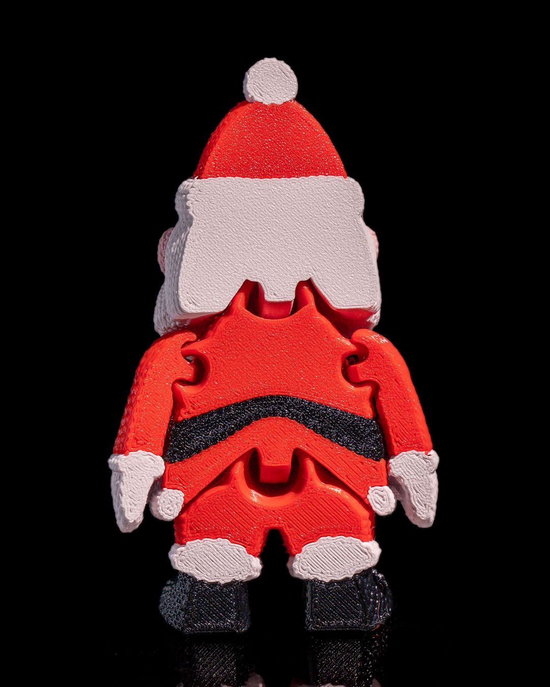 Weihnachtsdeko Weihnachtsmann Bewegliches Spielzeug 10CM
