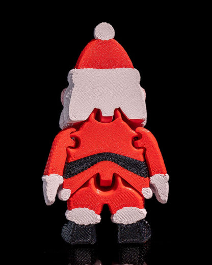 Weihnachtsdeko Weihnachtsmann Bewegliches Spielzeug 10CM