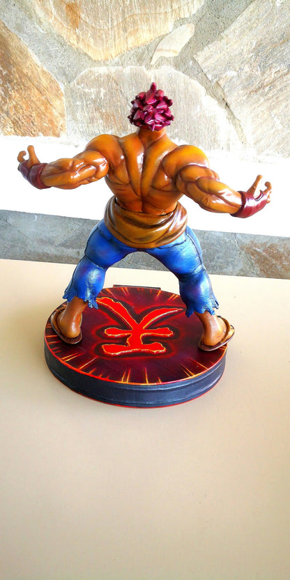 Street Fighter Wütender Akuma Figur Street Fighter Wütender Akuma Objekt 25CM Groß Bo