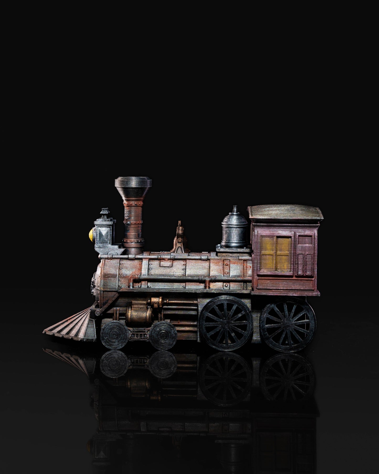 Western Lokomotive Zug Bewegliches Spielzeug Cowboy Lokomotive Zug Bewegliches Spielzeug